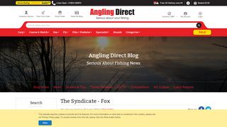 
                            4. The Syndicate - Fox / Angling Direct Blog