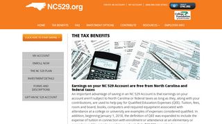 
                            5. The Tax Benefits - NC 529 - North Carolina College Savings ...