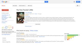 
                            4. The Time Traveler’s Wife