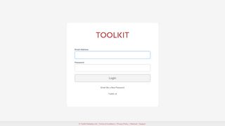 
                            11. The Toolkit : Login page