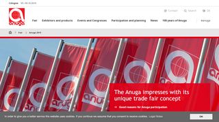 
                            4. The trade fair highlight of the food industry | Anuga 2019 | Anuga