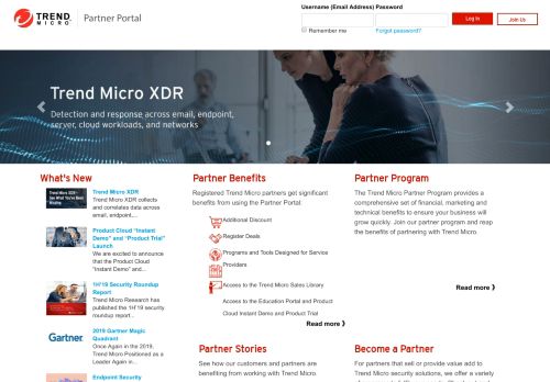 
                            3. the Trend Micro Partner Portal