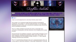 
                            4. The Twinflame 11:11 Synchronicity - Twinflame Soulmates