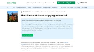 
                            9. The Ultimate Guide to Applying to Harvard - CollegeVine blog