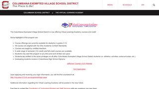 
                            8. The Virtual Learning Academy - Columbiana Exempted Village School ...