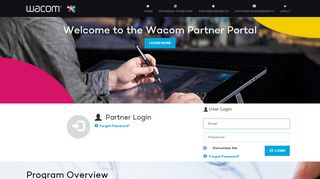 
                            9. the Wacom Partner Portal