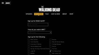 
                            3. The Walking Dead - Insiders Club - AMC