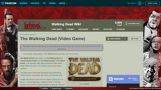 
                            8. The Walking Dead (Video Game) | Walking Dead Wiki | FANDOM ...