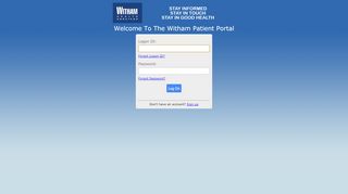 
                            4. The Witham Patient Portal