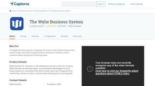 
                            5. The Wylie Business System Reviews and Pricing - 2019 - Capterra