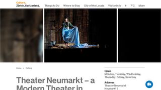 
                            4. Theater Neumarkt | Culture in Zurich