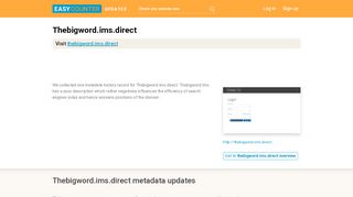 
                            8. Thebigword Ims (Thebigword.ims.direct) - Login ...