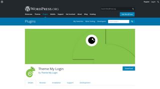 
                            10. Theme My Login – WordPress plugin | WordPress.org