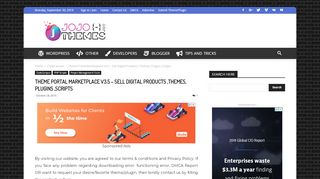 
                            3. Theme Portal Marketplace v3.5 - Sell Digital Products ,Themes ...