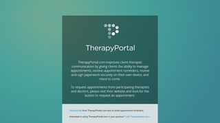 
                            1. TherapyPortal.com - Client Portal for Behavioral Health