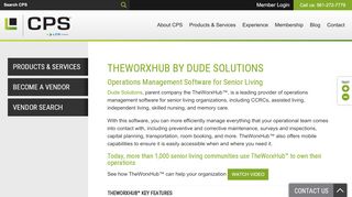 
                            5. TheWorxHub by Dude Solutions | CPS