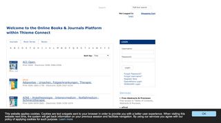 
                            7. Thieme E-Books & E-Journals - Home - thieme …