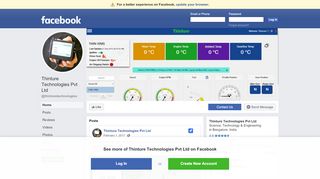 
                            8. Thinture Technologies Pvt Ltd - Home | Facebook