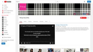 
                            9. Thirty-One Gifts - YouTube
