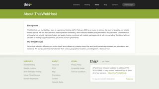 
                            3. ThisWebHost - About