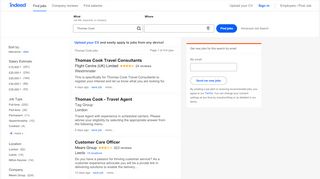 
                            4. Thomas Cook Jobs - September 2019 | Indeed.co.uk