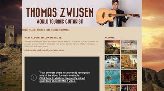 
                            1. Thomas Zwijsen - Official website