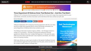 
                            9. Three Department Of Defense ELAs That Worked Out -- And One That ...