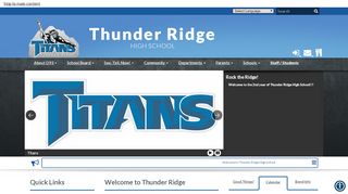 
                            6. Thunder Ridge High School: Home