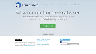 
                            9. Thunderbird — Software made to make email …