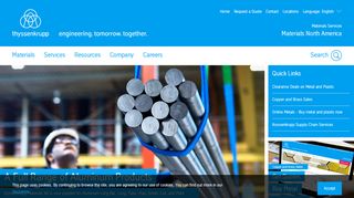 
                            8. thyssenkrupp Materials NA: Materials Supplier and Supply ...