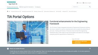 
                            2. TIA Portal Options | Software in the TIA Portal | Siemens