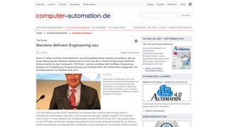 
                            6. TIA Portal: Siemens definiert Engineering neu – computer ...