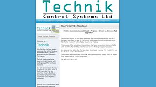 
                            8. TIA Portal V14 Standard | Technik Control Systems Ltd