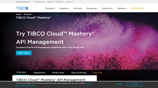 
                            7. TIBCO Cloud Mashery API Management Platform | TIBCO Software