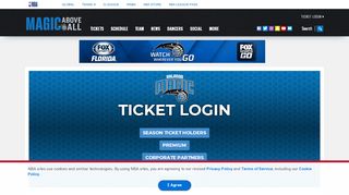 
                            2. Ticket Login | Orlando Magic - NBA.com