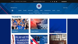
                            2. Tickets - Rangers Football Club, Official Website