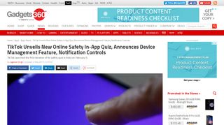 
                            7. TikTok Unveils New Online Safety In-App Quiz, …