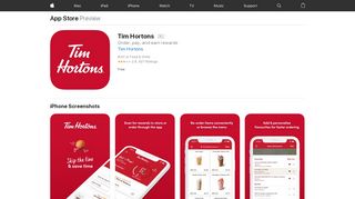 
                            11. ‎Tim Hortons on the App Store - apps.apple.com