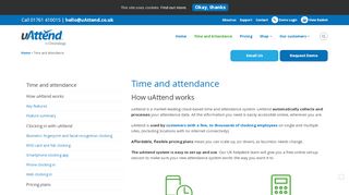 
                            6. Time and Attendance System | How uAttend Works