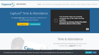 
                            7. Time and Attendance - The Integrated Solution - CaptureIT