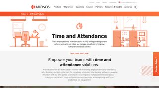 
                            6. Time & Attendance System; Time Tracking Software | Kronos