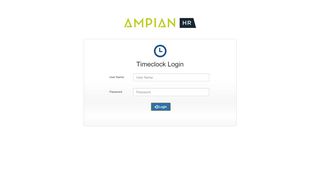 
                            9. Time Clock Login - HRIS | Index