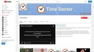 
                            8. Time Doctor - YouTube