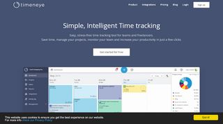 
                            4. Time Tracking Software for Teams & Freelancers - Timeneye