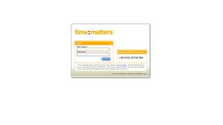 
                            5. Time:Matters Tracking System