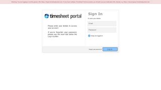 
                            2. Timesheet Portal - Employee Time Tracking Software