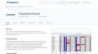 
                            7. Timesheet Portal Reviews and Pricing - 2019 - Capterra