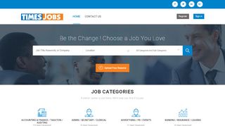 
                            7. Timesjobs