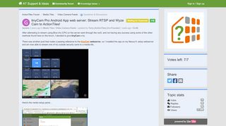 
                            6. tinyCam Pro Android App web server: Stream RTSP and Wyze ...
