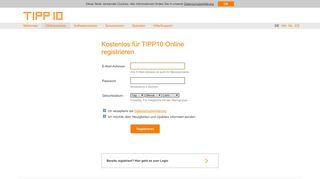 
                            6. TIPP10 Onlineschreibtrainer | Login